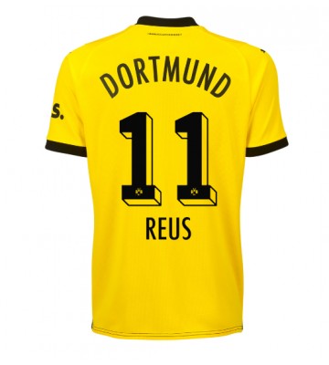 Borussia Dortmund Marco Reus #11 Koszulka Podstawowych Kobiety 2023-24 Krótki Rękaw